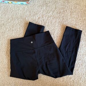 Lululemon Wunder Under Crop (Hi-Rise) *Full-On Luxtreme 21"